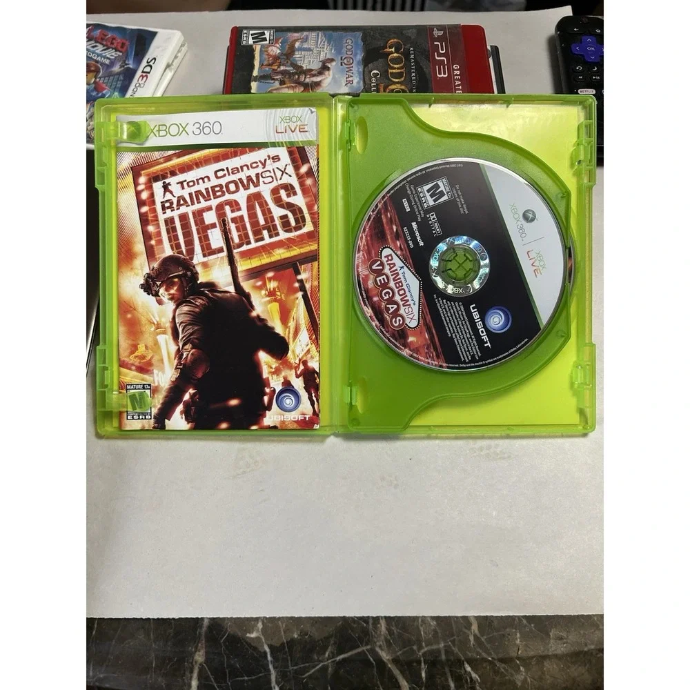 Tom Clancy's Rainbow Six: Vegas - Microsoft Xbox 360 Complete with Manual CIB